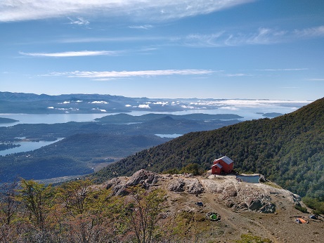 Refugio López en el cerro López - Bariloche