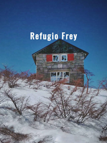 Refugio Frey en invierno