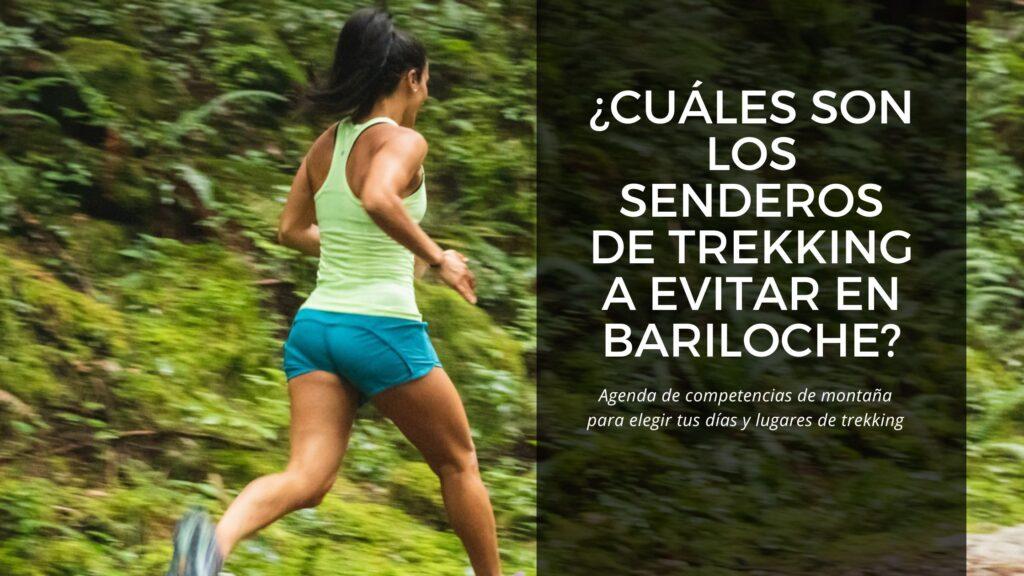 banner articulo de senderos de trekking para evitar en bariloche por competencias de trail running