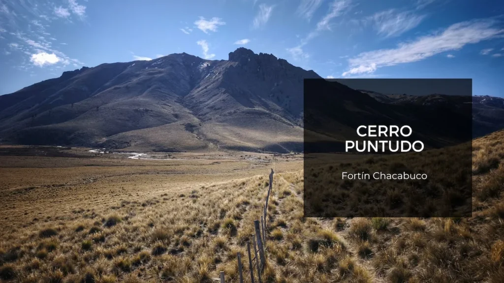 Cerro Puntudo en Fortín Chacabuco