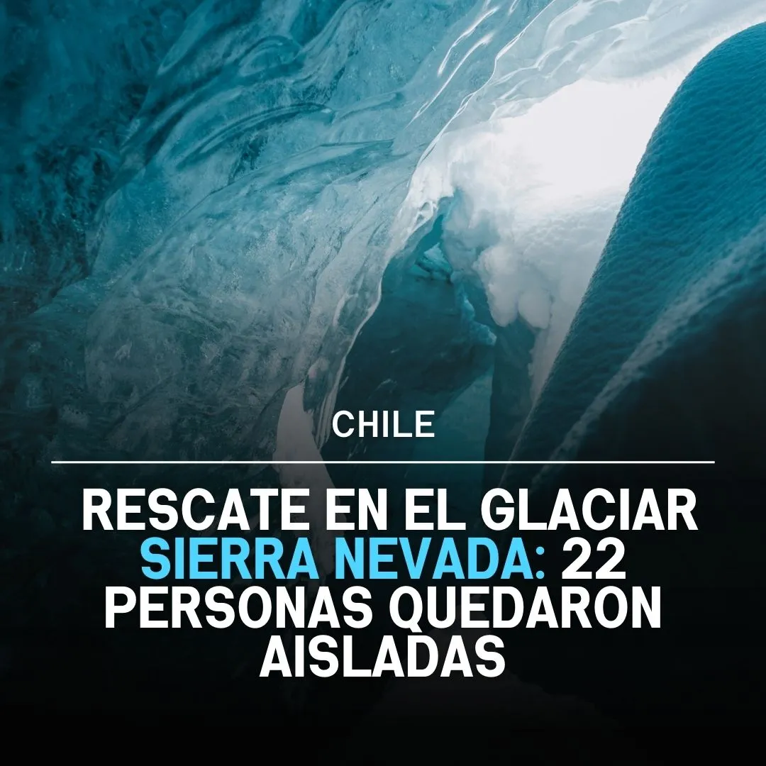 glaciar sierra nevada rescate