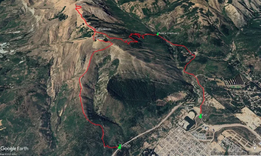 mapa Carbon estratos