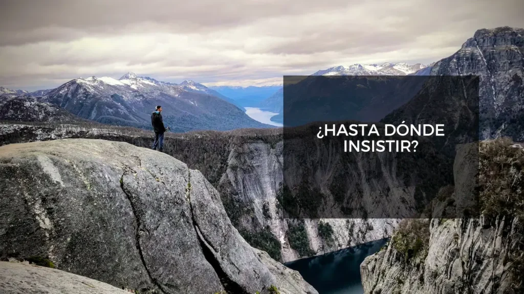 Cuando la montaña no devuelve nada: ¿hasta dónde insistir?
