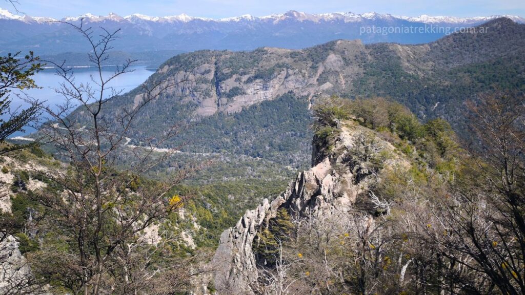 cerro alfredo vista arroyo huemul