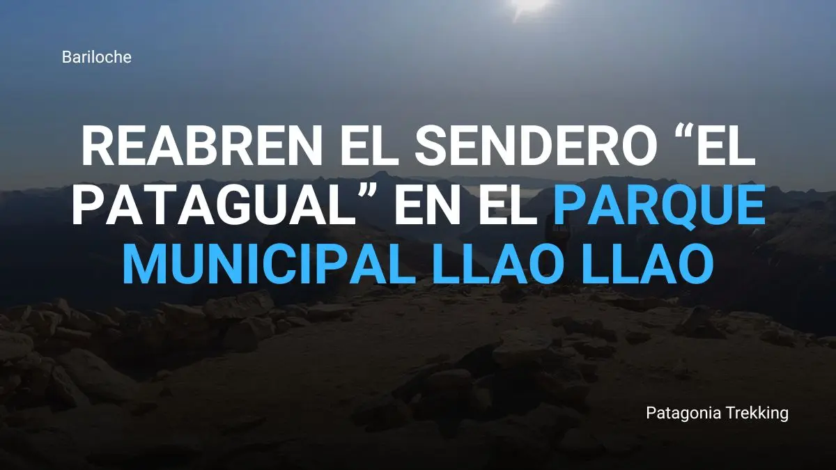 Reabren sendero y mejoran accesos en el Parque Llao Llao 1 trabajos parque llao llao