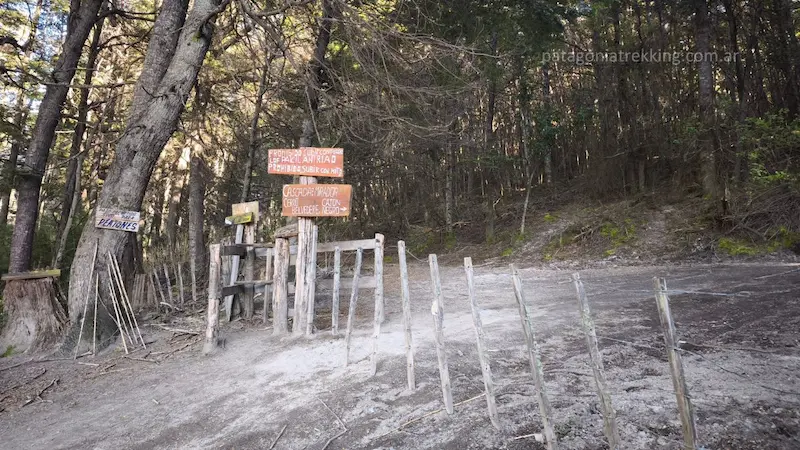 Falso Filo del Belvedere - Cajón Negro - Cumbre del Cerro Belvedere 7 belvedere inicio sendero
