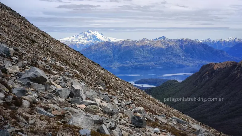 Falso Filo del Belvedere - Cajón Negro - Cumbre del Cerro Belvedere 15 cumbre belvedere vista sur