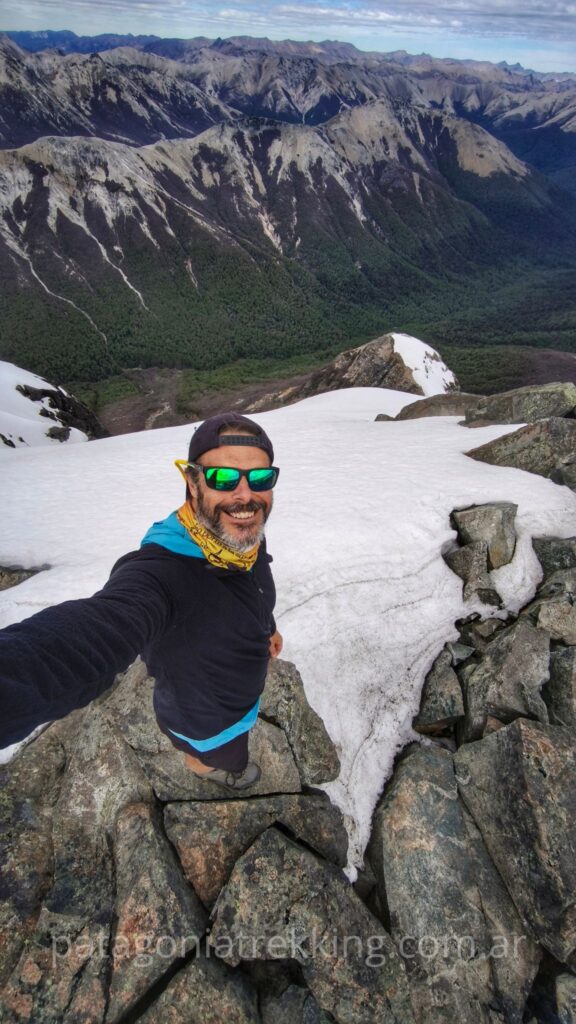 Falso Filo del Belvedere - Cajón Negro - Cumbre del Cerro Belvedere 18 cumbre belvedere yo