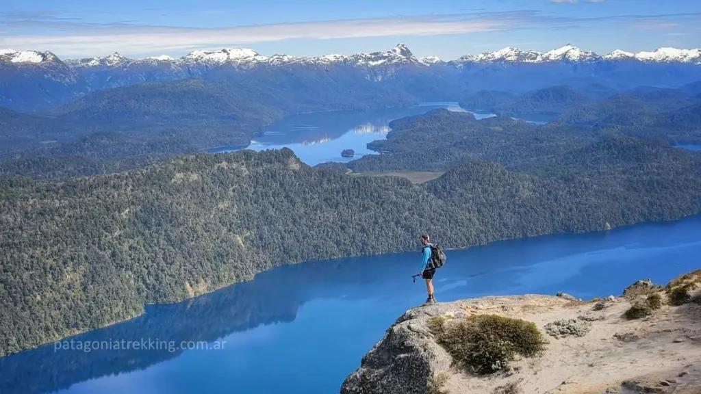 Falso Filo del Belvedere - Cajón Negro - Cumbre del Cerro Belvedere 10 filo belvedere vista correntoso espejo