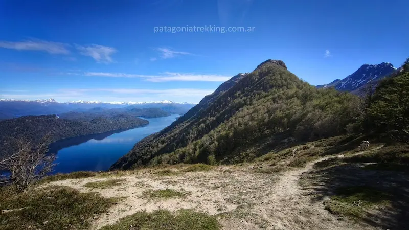 Falso Filo del Belvedere - Cajón Negro - Cumbre del Cerro Belvedere 9 filo belvedere vista correntoso filo cumbre