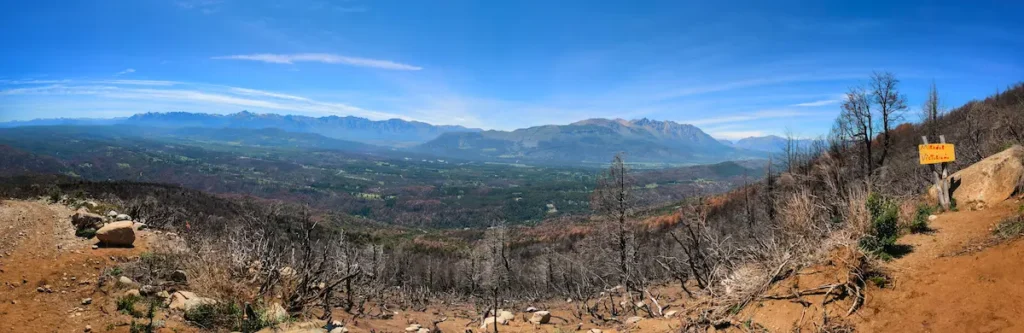 Circuito Cerro Hielo Azul desde Wharton 7 mirador victoriano