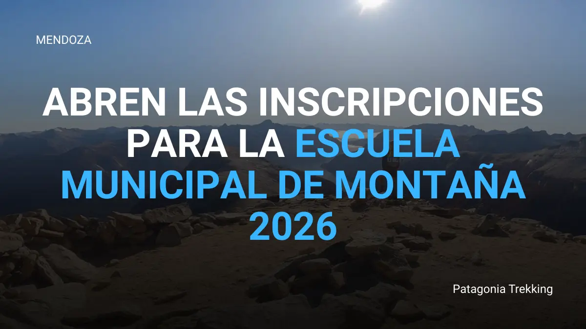 mendoza escuela senderismo