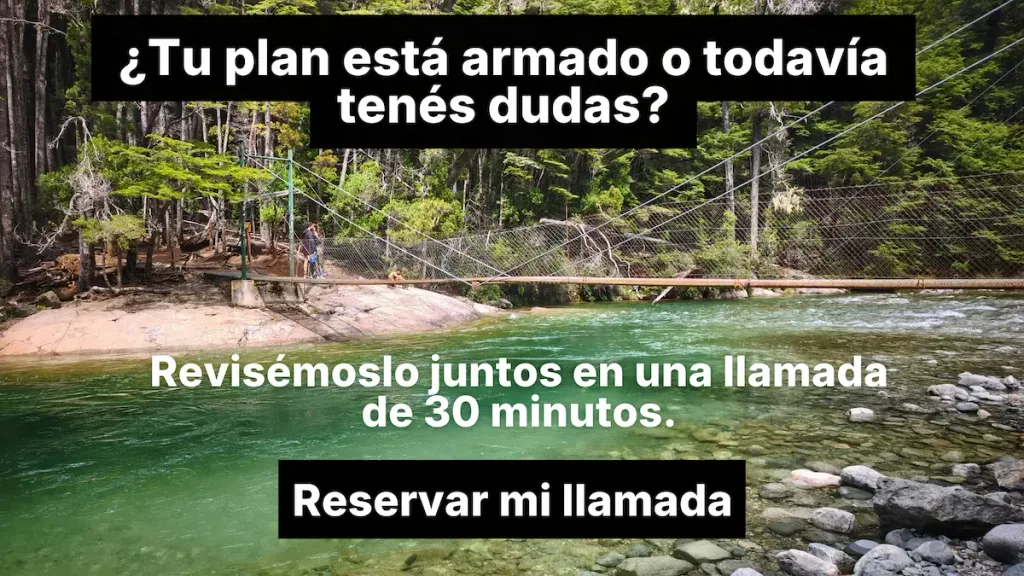Circuito Troncal del ANPRALE: Cómo planificar 4 días hasta el Cerro Año Nuevo 25 banner revision itinerario bolson