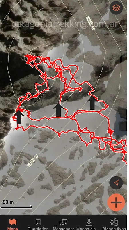 Cerro Cuernos del Diablo: no hay ateos en las trincheras 6 cuernos del diablo tres pasos