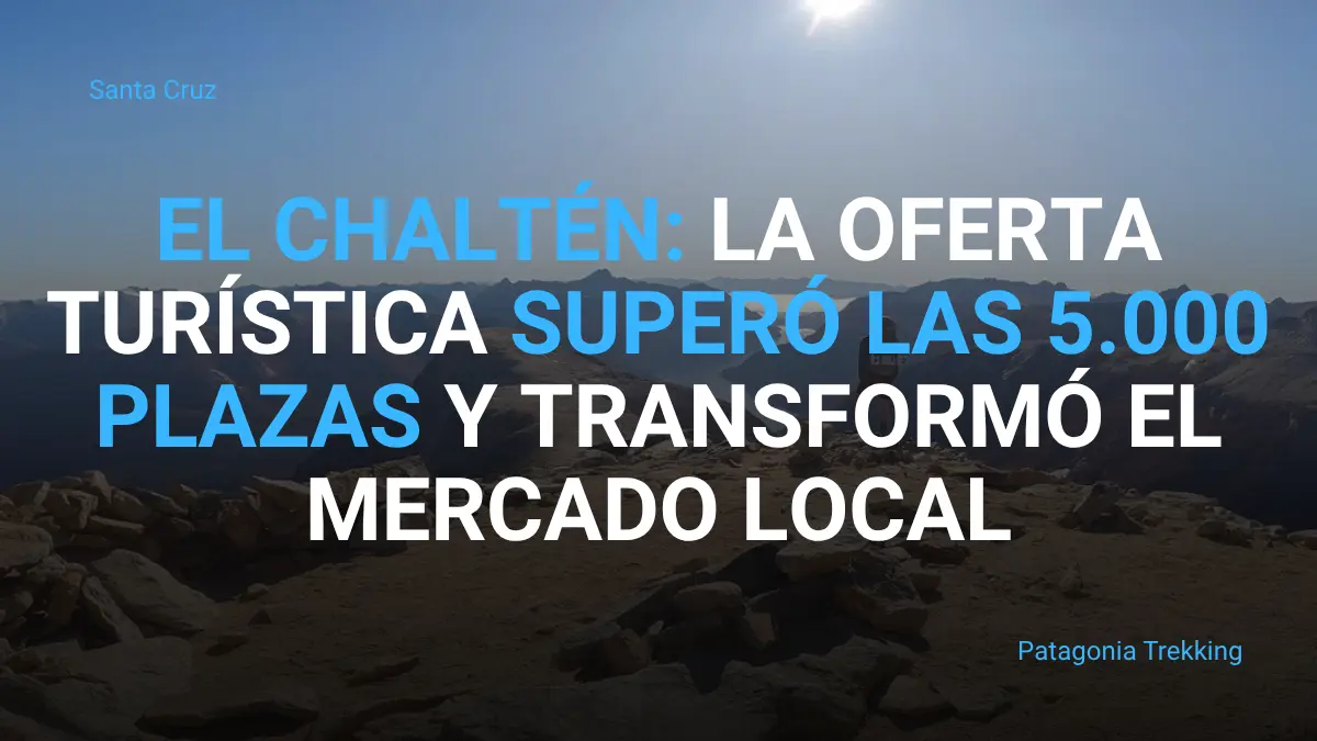 el chalten supero 5000 plazas