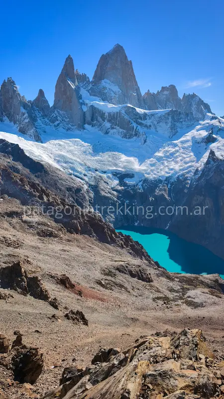 loma de las pizarras el chalten fitz roy laguna sucia