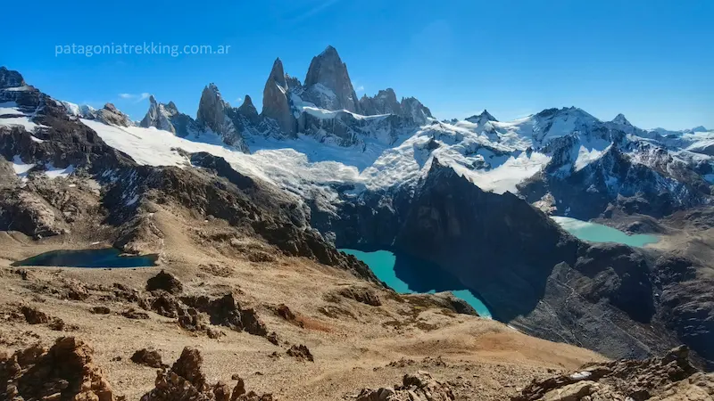 loma de las pizarras el chalten fitz roy lagunas