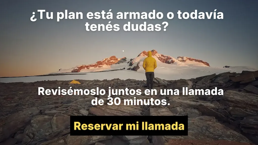 Paso de las Nubes en Bariloche 7 banner revision itinerario tronador