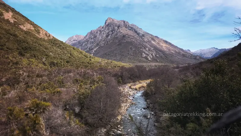 cerro tres reyes desde sendero jakob