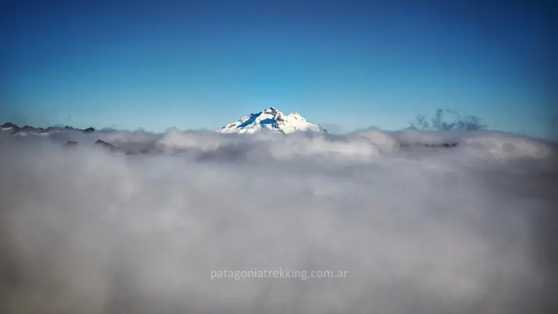 cerro tronador nubes