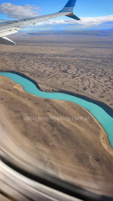 Guía de supervivencia en El Chaltén 8 el chalten aterrizando calafate