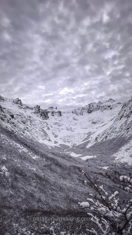Refugio Frey en invierno 16 Refugio frey invierno valle van titter