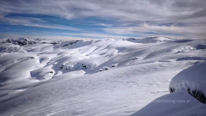 Cerro Dormilón en invierno 21 cerro dormilon vista laderas