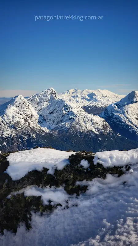 Cerro Dormilón en invierno 36 cerro dormilon vista puyehue