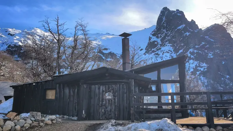 Cerro López y Pico Turista en invierno 15 cerro lopez invierno roca negra