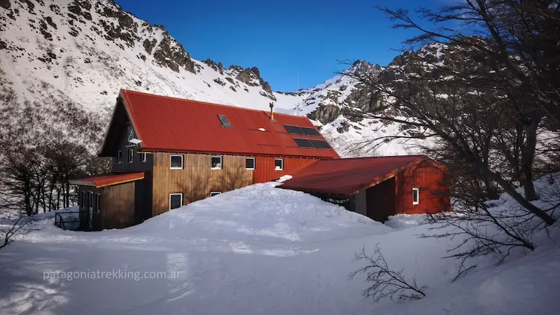 Refugio Jakob en invierno 19 refugio jakob invierno